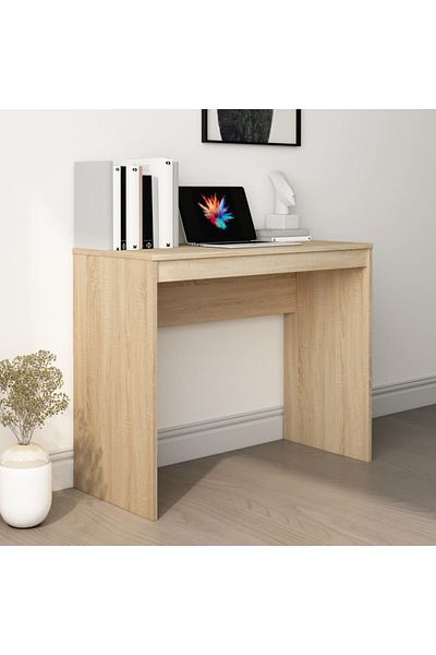 vidaxl Desk Sonoma Oak 90x40x72 cm Engineered Wood