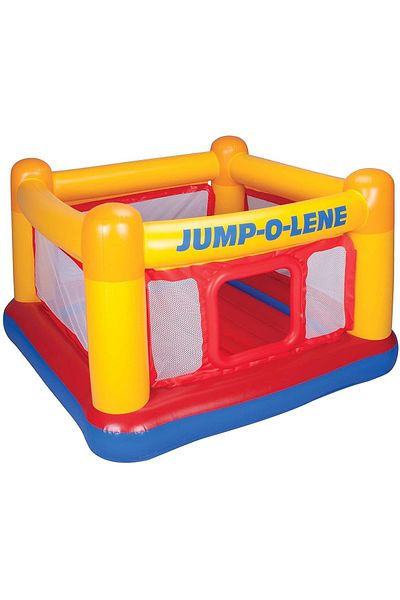 Intex Jump-O-Lene Inflatable Playhouse Bouncer – 68" x 68" x 44"