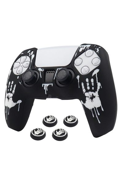 Choice A0470-3 Protective Silicone Soft Control Cases For PS5 Controller Skin Cover Gamepad Joystick Games