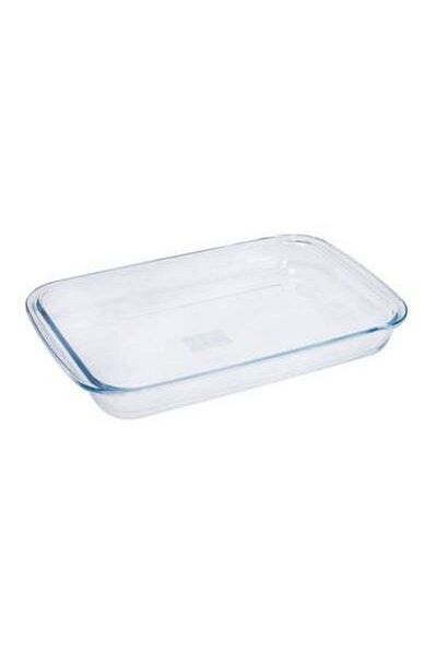 HALAMODO Rectangular Oven Roaster Transparent 39.3x23.6x3cm