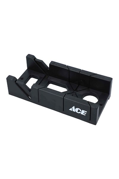 ACE Plastic Mitre Box Black 305 MM