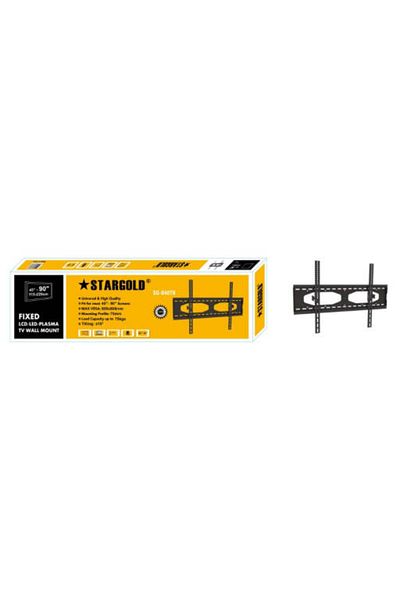 Generic STARGOLD Fixed Wall Mount For 45″-90” Screen LCD LED PLASMA Bracket, Black