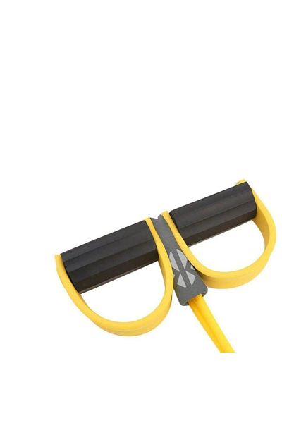 KANGAROO Kangaroo Yellow Pedal Resistance Band (Paddle)