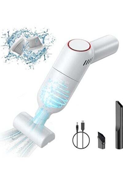 HALAMODO طقم مكنسة كهربائية لاسلكية محمولة بقوة 120 واط 2201171 أبيض