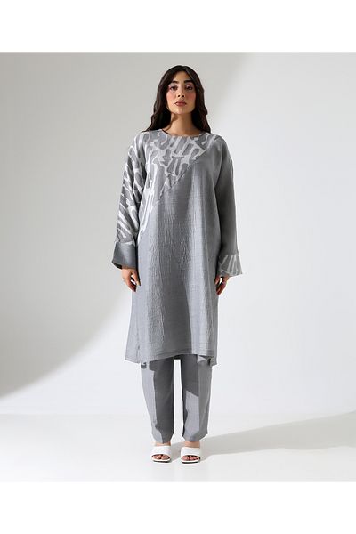 Mankens Fashion Viscose Linen Long Tunic Set