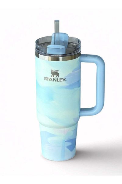 Stanley Quencher H2.0 FlowState Stainless Steel Vacuum Insulated Tumbler with Lid and Straw for Wate