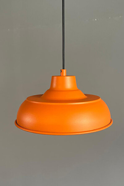 Bamyum Doria Turuncu Tekli Avize Retro Sarkıt Ofis Showroom Salon Mutfak Avizeleri