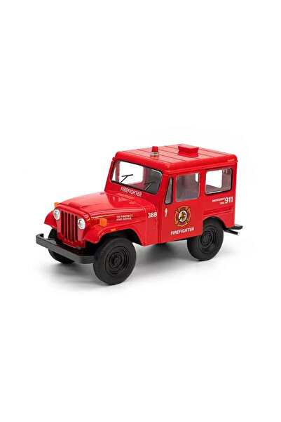 Kinsmart MASINUTA METALICA JEEP DJ-5B POLITIE/ POMPIERI 13CM SCARA 1 LA 26