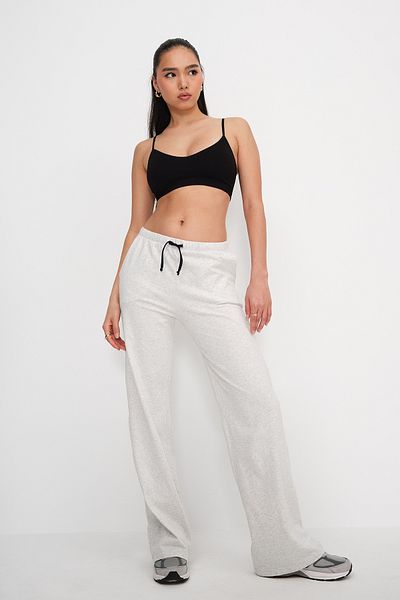 Addax Tie-Up Wide Leg Tracksuit Eşf1719