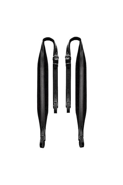 Boston 60LCV, set of 2 accordion straps 80 - 96 basses, 92 - 97 x 6 cm, top leather / velvet