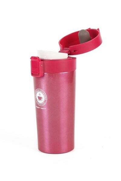 HALAMODO 380ml Stainless Steel Vacuum Flasks Car Travel Mug Thermol Bottle Thermo Cup Multicolor