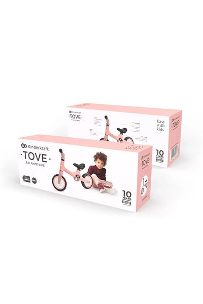 Kinderkraft BICYCLE WITHOUT PEDALS KINDERKRAFT TOVE, PINK