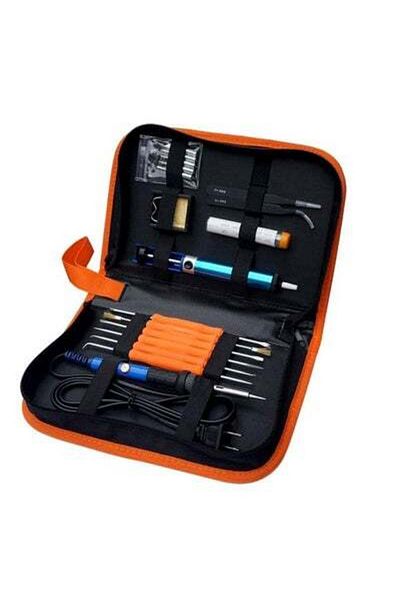 HALAMODO Electric Welding And Soldering Iron Kit Black/Blue/Silver