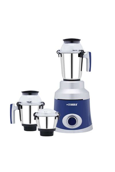 Generic STARGOLD 1000W 3-in-1 Mixer Grinder with Stainless Steel Jars and High-Power Copper Motor