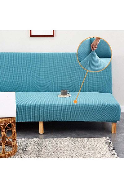 Generic 2 seater Sofa bed Cover, Without Armrests sofa cover