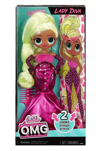LOL L.O.L. SURPRISE! OMG LADY DIVA FASHIONIST DOLL WITH ACCESSORIES
