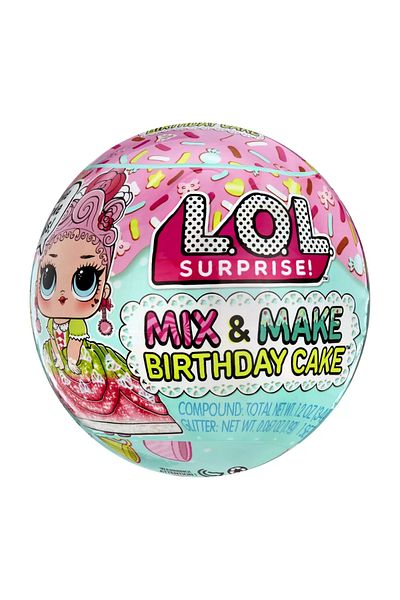LOL L.O.L. SURPRISE! MIX&MAKE BIRTHDAY CAKE TOTS DOLL