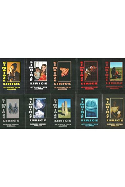 Editura Anamarol Simbioze Lirice. Antologie De Poezie. Pachet Volum
