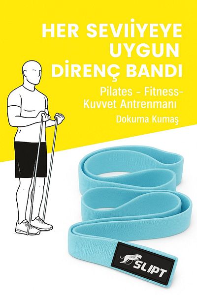 CKSpor Weaving Resistance Band Super Loop Band Whole Body Workout Resistance Rubber