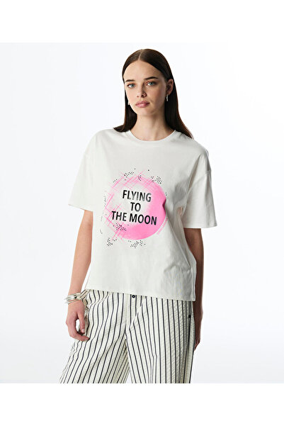 Twist SLOGAN VE GÖRSEL BASKILI T-SHIRT