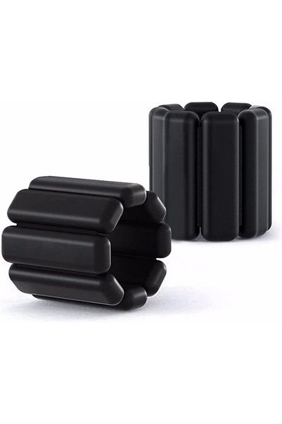 fulina Adjustable Weights,Elastic Band and Velcro,Use for Yoga,Pilates,Aerobics and Runing, pack of 2,2Lbs