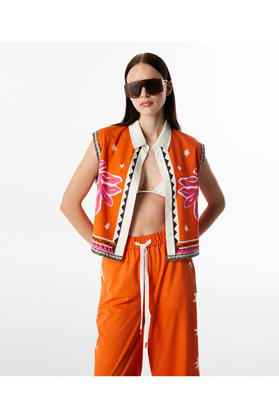 Twist PÜSKÜLLÜ VE GÖRSEL BASKILI GÖMLEK