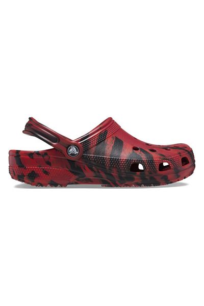 Crocs Clogs Crocs Classic Marbled Clog 41-42 EU - M8/W10 US Red - Pepper/Black