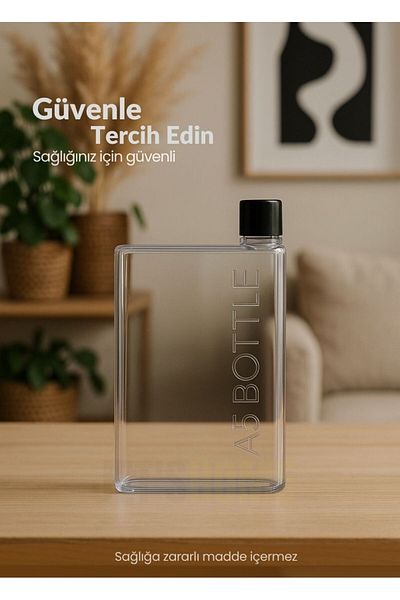 Jet's Home Slim A5 Water Bottle, Leakproof, Space Saving, Bpa Free Bag Compatible Water Bottle 420 ml