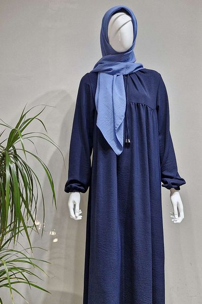Robaya Tesettür Clover Ayrobin Fabric Robe Hijab Dress