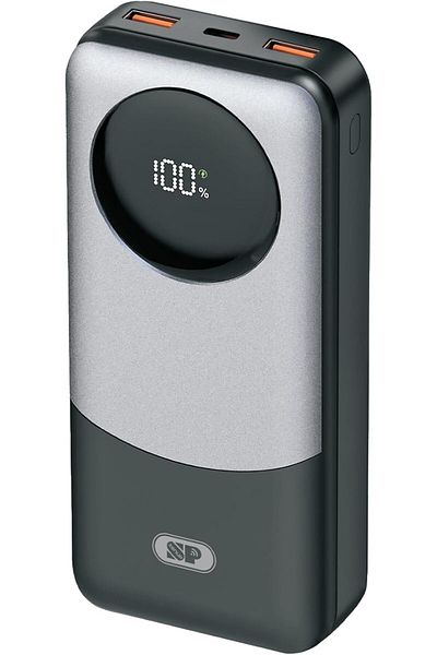 SP ISNUP Powerful Wireless Portable Power Bank 20000mAh with USB C and A Ports, 22.5W Fast Charging, Compatib