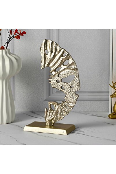 Danube Home تمثال نصف دائري منحوت من نورويتش، قطعتان ديكور، ٢٢×١١×٣٩ سم، فضي | ديكور منزلي من مادة الراتنج