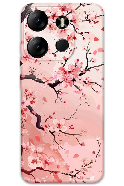 Gramaphone Tecno Spark Go 2023 Compatible Flower Pattern Phone Case + Screen ...