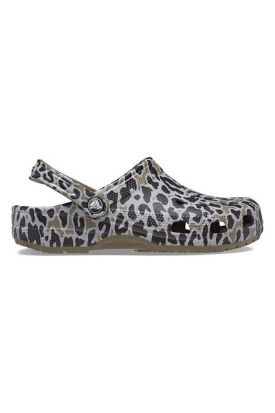 Crocs Clogs Crocs Classic Animal Print Clog 37-38 EU - M5/W7 US Brown - Khaki/Leopard