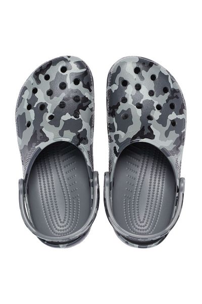 Crocs Classic Printed Camo Clog 48-49 EU - M13 US Gray - Slate Grey/Multi