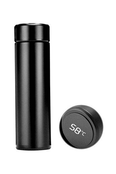 HALAMODO زجاجة ذكية معزولة بالفراغ مع شاشة عرض درجة الحرارة تعمل باللمس LCD م...