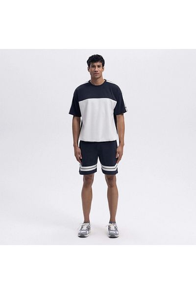 Ellesse Ανδρικό μαύρο μπλουζάκι Oversize – Em488-bk
