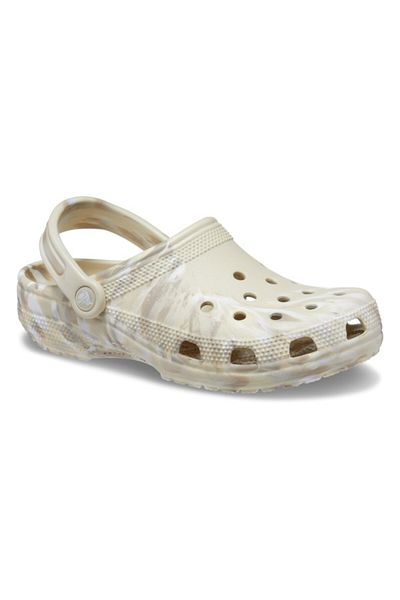 Crocs Sabot Marmorat Clasic 46-47 EU - M12 US Bej - Os/Multicolor