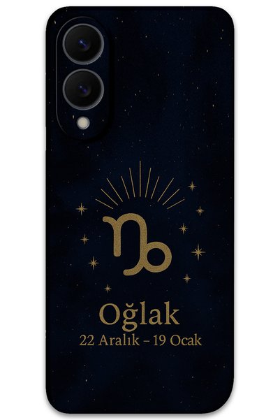 Gramaphone Galaxy S25 Edge Compatible Capricorn Patterned Phone Case + Screen...
