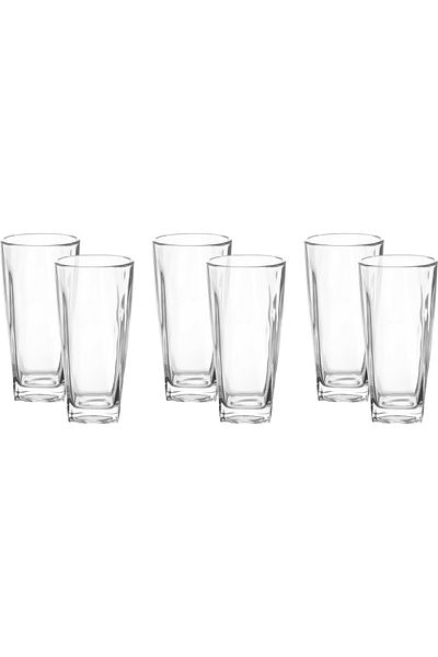 Alsaif Gallery Glass Set, 6 Pieces - Transparent