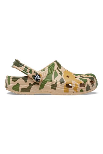 Crocs Classic Printed Camo Clog 45-46 EU - M11 US Brown - Chai/Tan