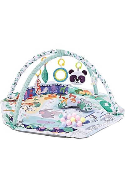 INVINCIO Activity Center, Mattress and Playpen, 3 in 1 interactive, INVINCIO PlaySafe