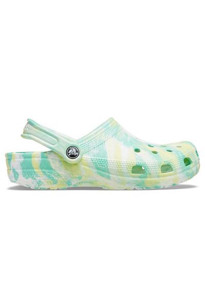 Crocs Clogs Crocs Classic Marbled Clog 46-47 EU - M12 US Green - Pistachio/Multi