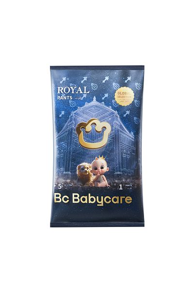 Bc Babycare Babycare - Royal Baby Diaper Pants - Size 5 - 12-17 kg - 32 Pcs