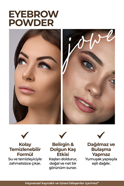 JOWE Eye Brow Color Kaş Farı - 02 Brown
