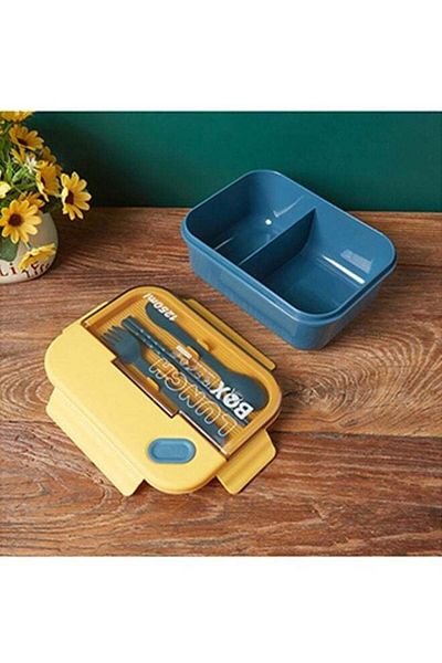 COOYA Portable Food-grade Plastic Lunch Box Microwave Sealed Bento Box Children's Adult Food Storage