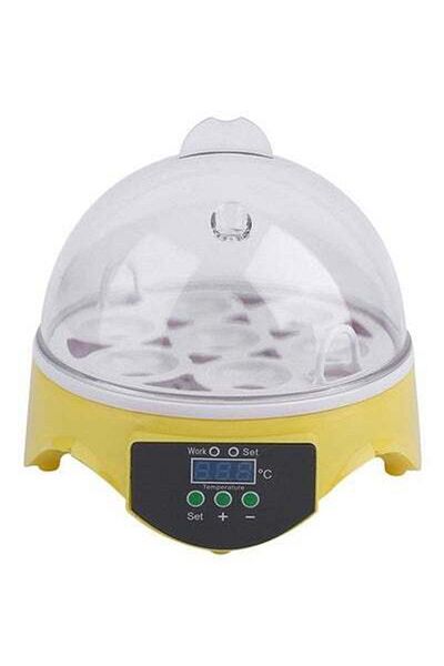 HALAMODO 7 Eggs Digital Incubator ZM300700 Yellow