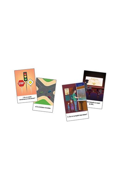 JUCARII VORBARETE The question WHY? Speech therapy game