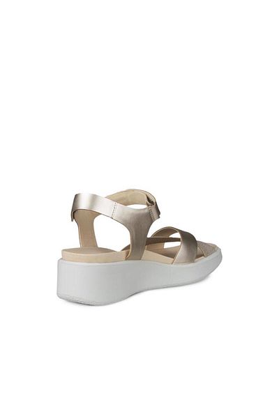 Ecco Flowt Wedge Lx W Pure Wh Gold