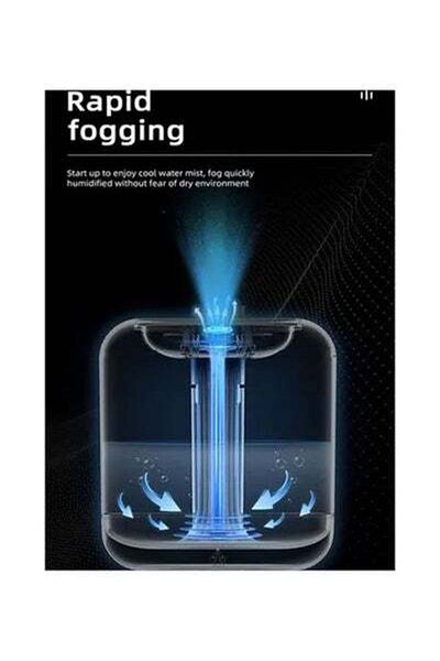 HALAMODO Portable Rechargeable Wireless Air Humidifier White