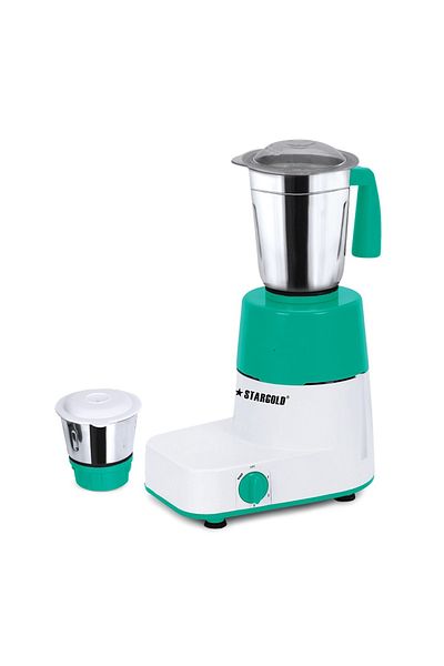 Generic STARGOLD 600W 2-in-1 Mixer Grinder with Stainless Steel Jars for Multipurpose Kitchen Use